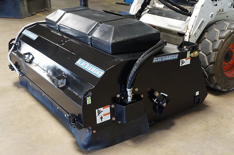 Blue Diamond® Skid Steer Series 2 Heavy - Duty Commercial Pickup Broom