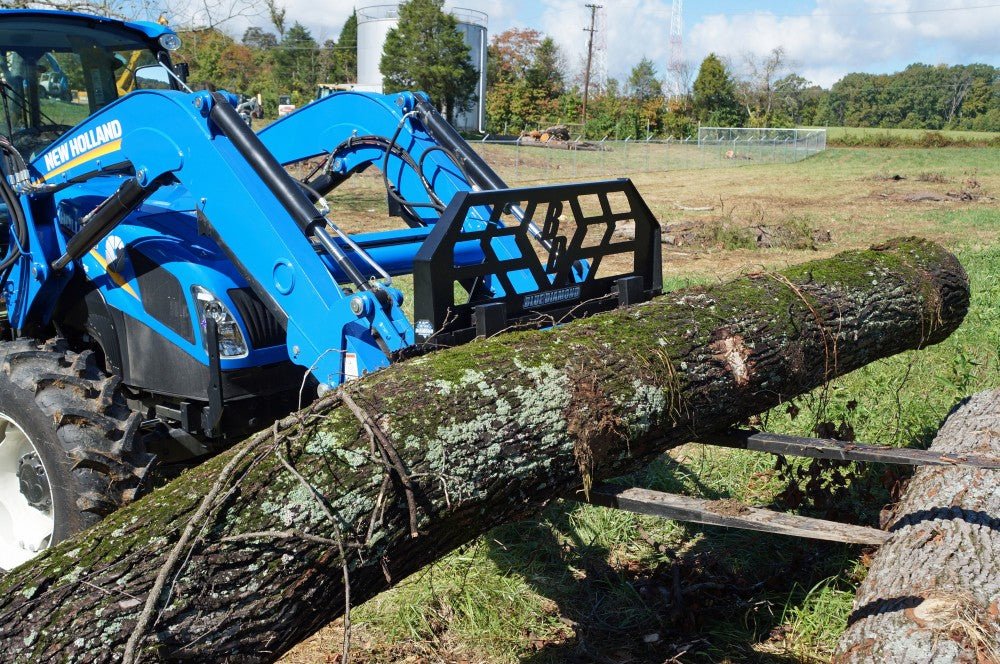 Heavy - Duty Standard - Duty Pallet Forks with a Capacity of 4,000 Pounds for Skid Steers