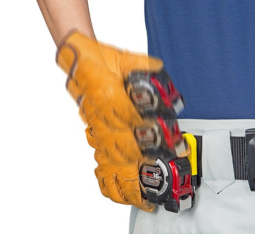 GS Lock™ One - Handed Safety Belt Holder Pack of 10