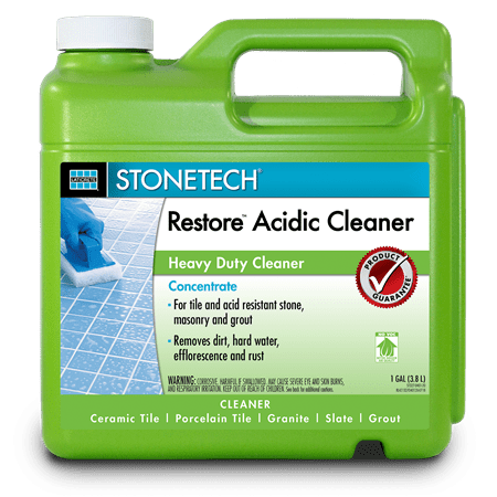 StoneTech Powerful Acidic Tile and Grout Restore Cleaner