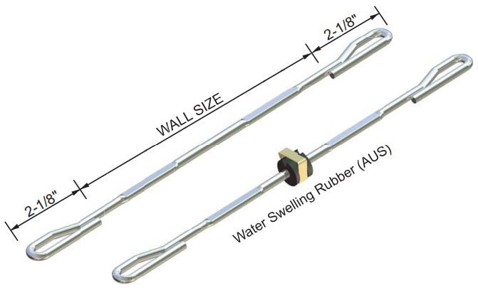 100-Piece Heavy-Duty OCM Loop Ties for Steel Plywood Forms