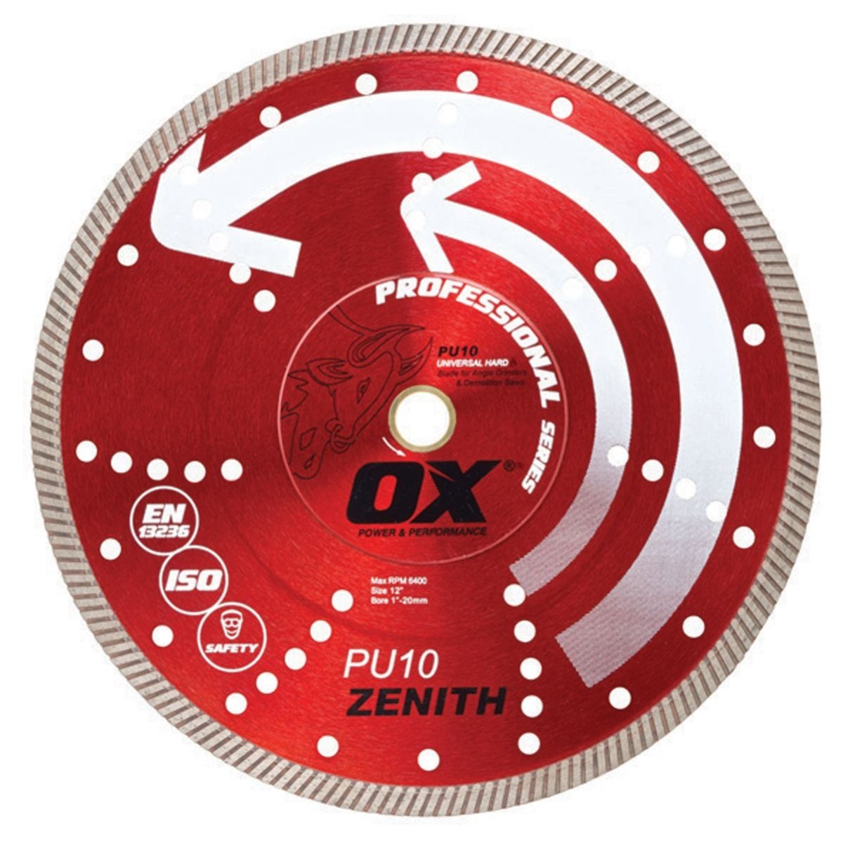 High-Performance Pu10 Turbo Diamond Blade for Multiple Building Materials