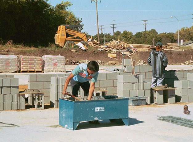 Star Industries Heavy Duty Forklift Mortar Tubs with High Capacity