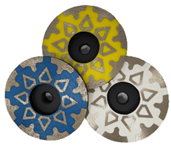 Three - Step Pineapple - Shaped Resin - Filled Cup Wheel for Stone Grinding