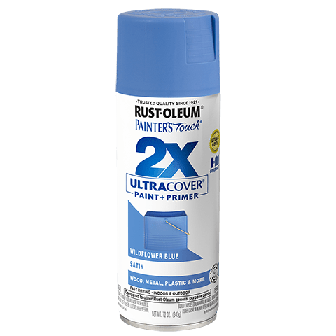 High - Quality Painter's Touch 2X Ultra Cover Satin Finish Spray Paint in 12 - ounce Cans, Pack of 6