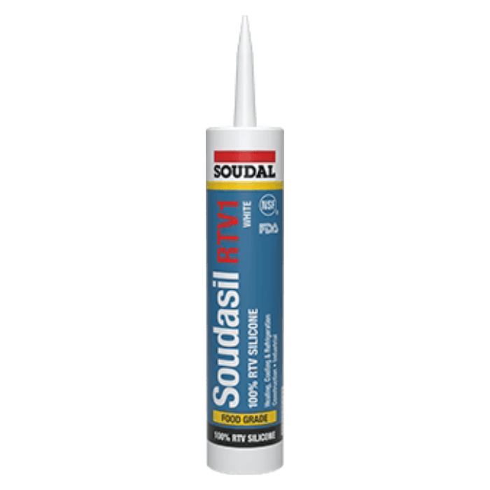 Case of 12 - Premium Soudasil RTV1 100% RTV Silicone Food Grade