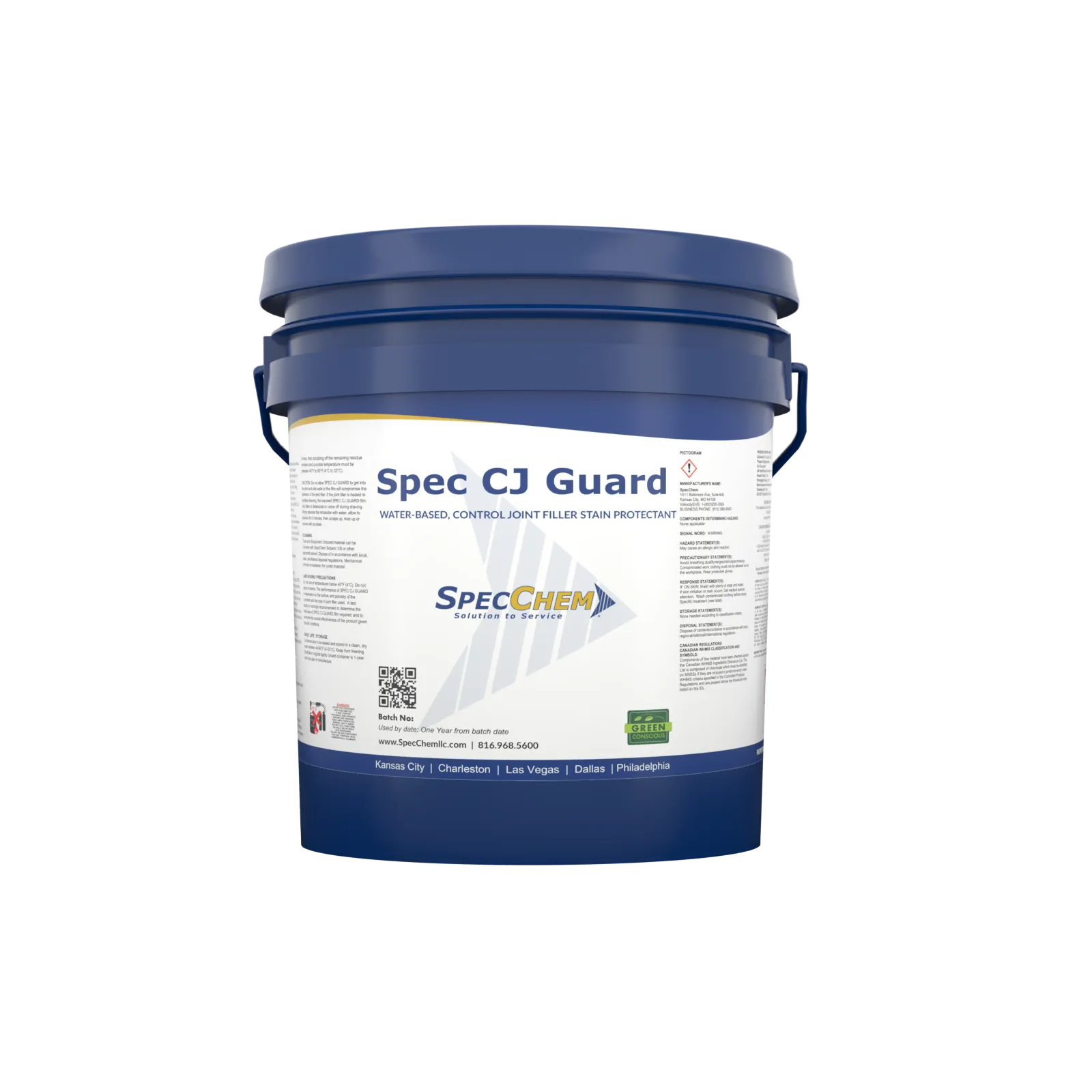 Spec CJ Guard Water-Based Control Joint Filler Stain Protection Solution for Concrete