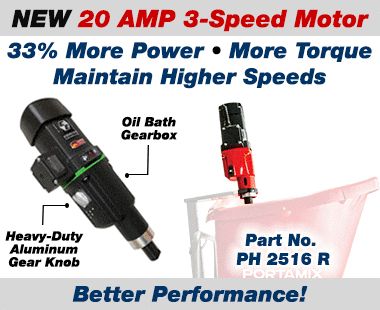 PortaMix® MEGA HIPPO Industrial-Grade Mixing Stations for Self-Levelers and Various Compounds