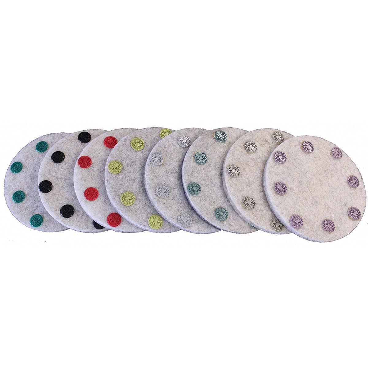 High - Performance Stone Pro Diamond - Topped Polishing Pads