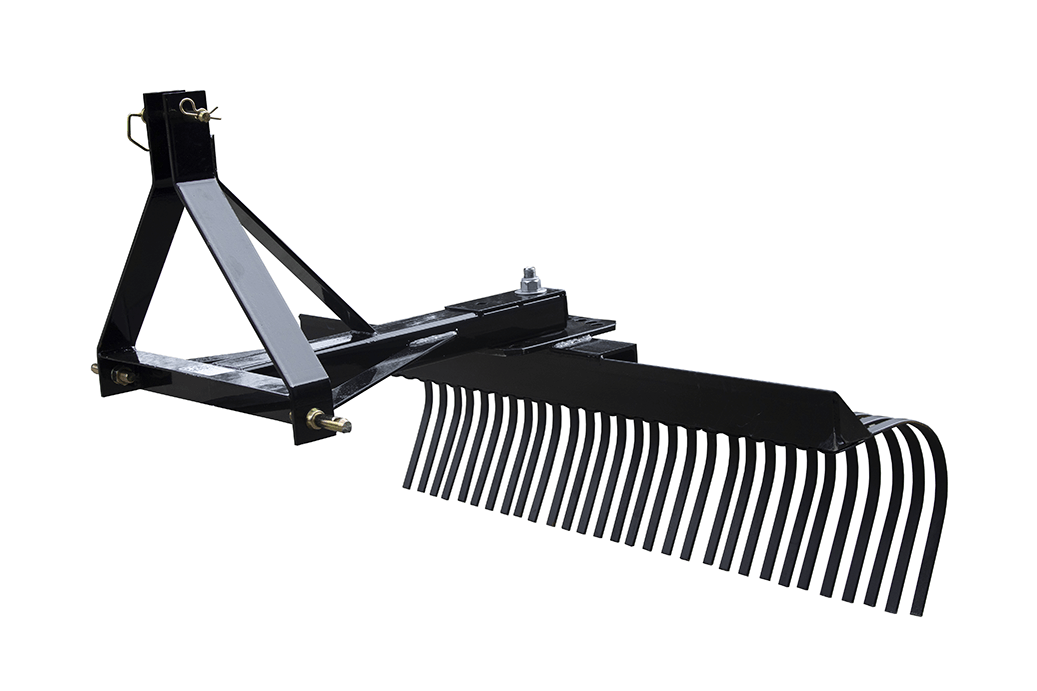 Standard Duty Landscape Rake for Professional Landscaping and Site Preparation