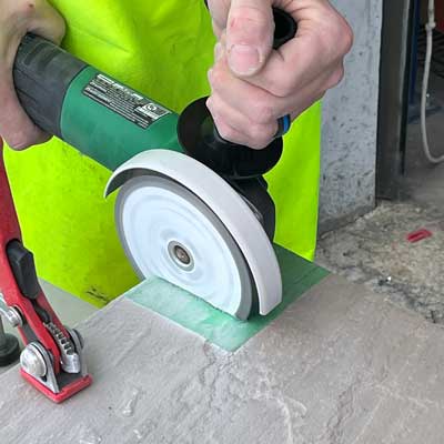 HardscapePro Q Turbo Rim Dry Cutting Blade - Ideal for Hardscape Work
