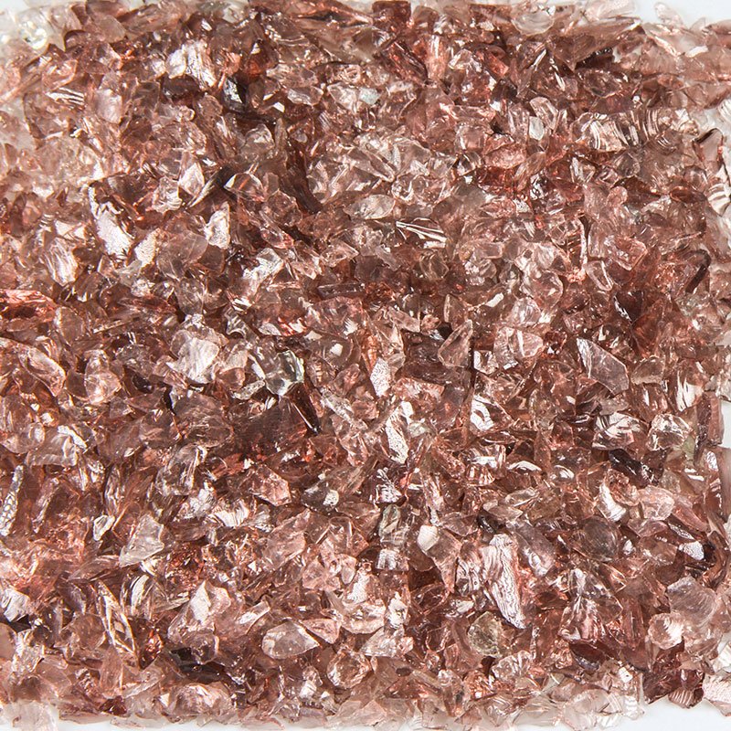 USA-Made Recycled Purple Terrazzo Glass in Various Sizes