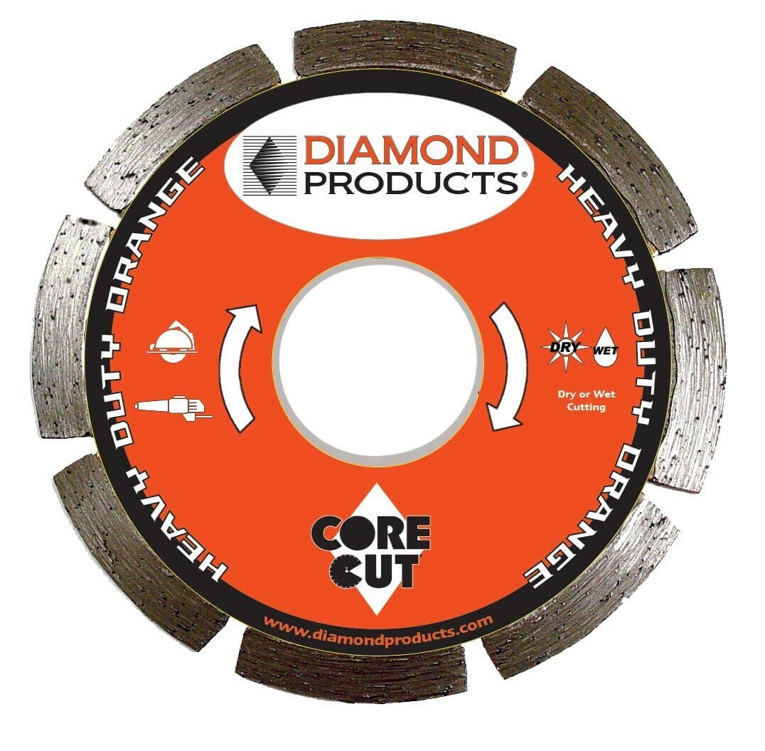 High - Performance Heavy - Duty Orange E5H Diamond Blade