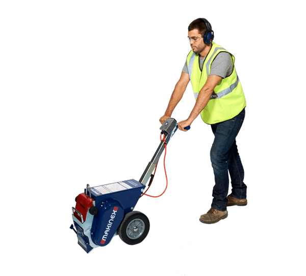 Heavy - Duty Makinex Floor Stripper for Quick Vinyl, Carpet & Cork Removal