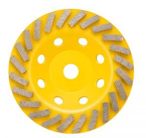 Yellow Series Spiral Cup Grinding Wheels for Various Applications