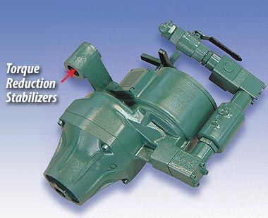 High-Torque and Slow-Speed Pneumatic Drive Units for Special Applications