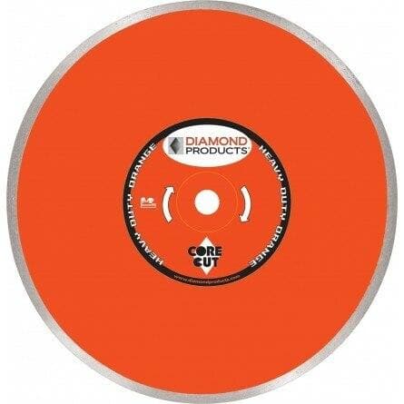High - Performance Heavy - Duty Orange Continuous Rim Wet - Use Diamond Blades for Tile Cutting