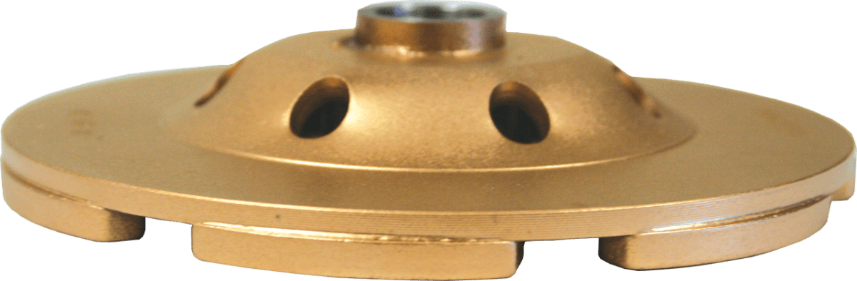 High - Quality Standard Gold Low - Profile Diamond Cup Wheels for Concrete Grinding
