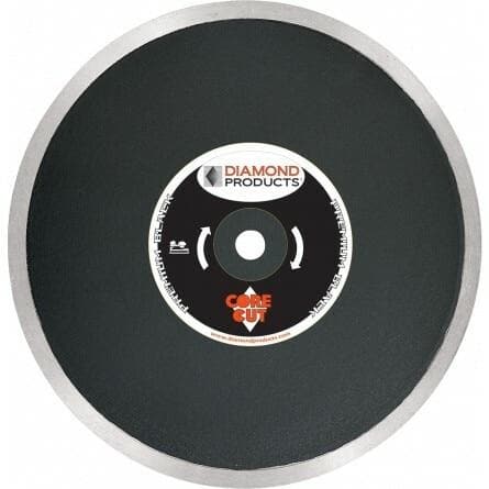 High - Quality Premium Black Continuous Rim Diamond Blades for Tile Cutting