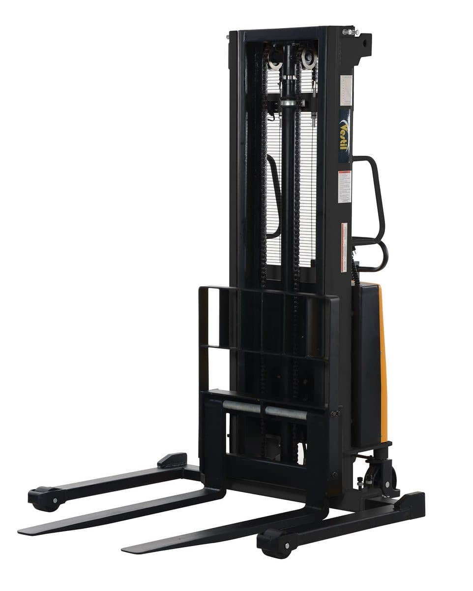 Powered Lift Semi - Electric Industrial Stacker for Efficient Load Handling