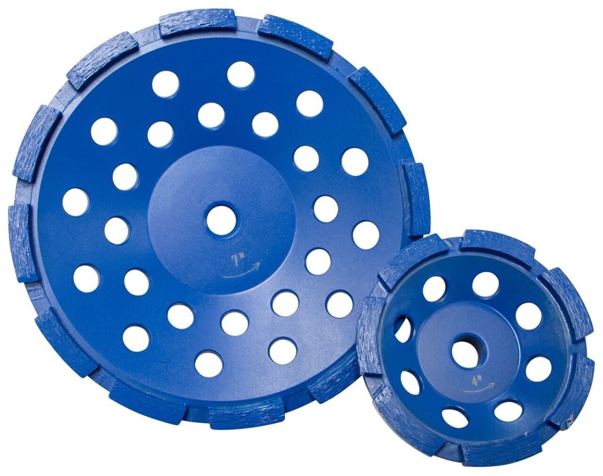 High - Quality Star Blue Double - Row Segmented Cup Grinders for General Use