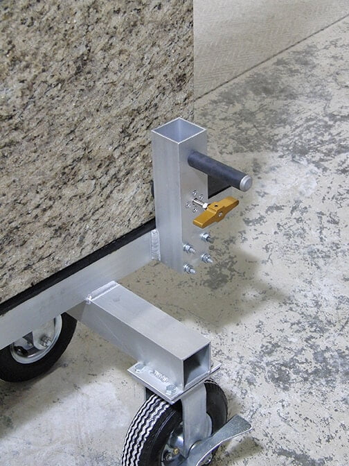 Groves Aluminum Installation Carts for Stone Handling
