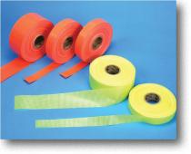 Glo High - Strength Reinforced Fluorescent Barricade Tape - 10 Pieces per Order
