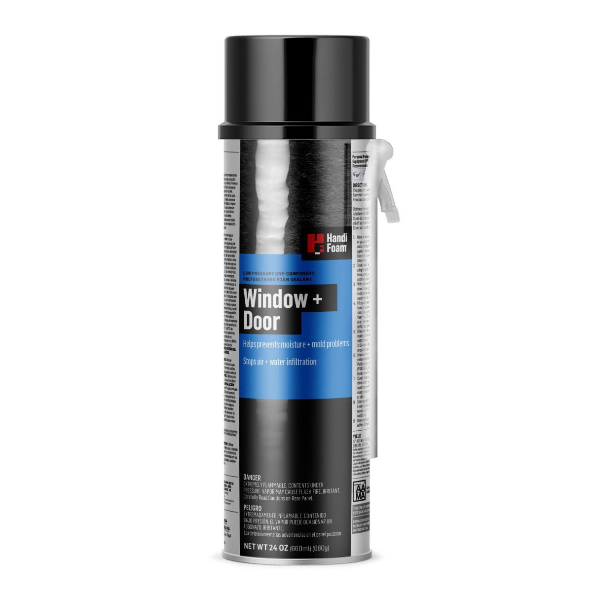 HandiFoam Low-Pressure One-Component Polyurethane Foam Sealant for Windows and Doors