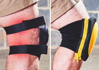 Stephens Ultra - Flexible Strapless Zip - Wrap Knee Pads for All - Purpose Use