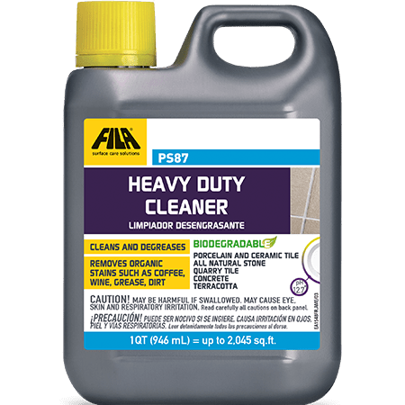 Heavy Duty PS87 Cleaner: 3 - in - 1 Solution for Tile and Stone