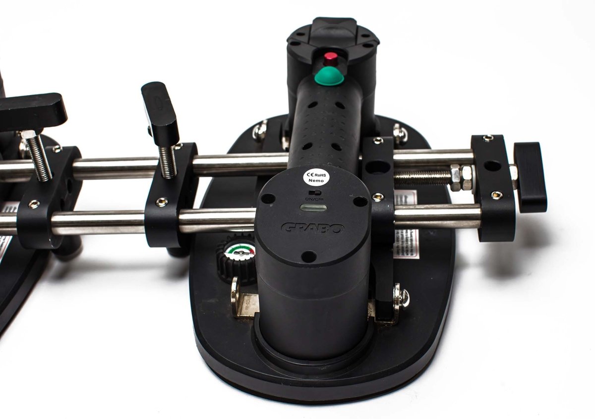 GRABO High - Performance Seam Setter Rail System for Material Installation