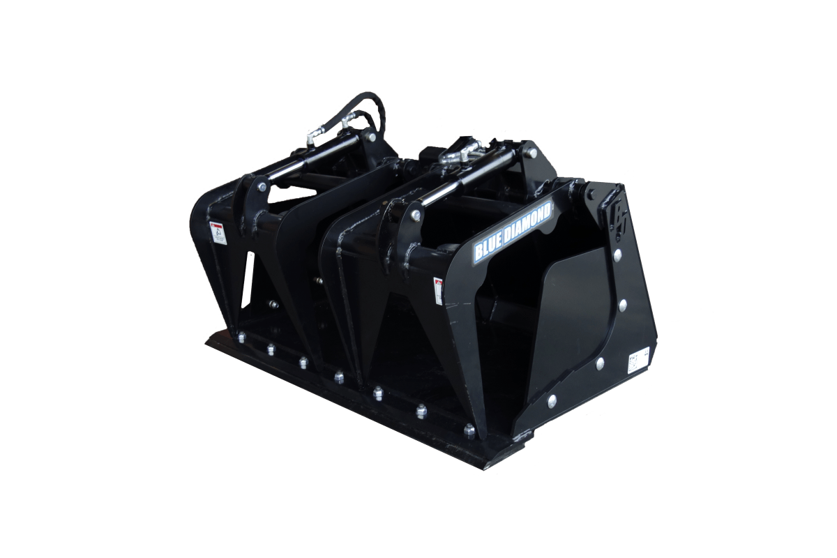 Mini Series Grapple Bucket for Mini Skid Steers