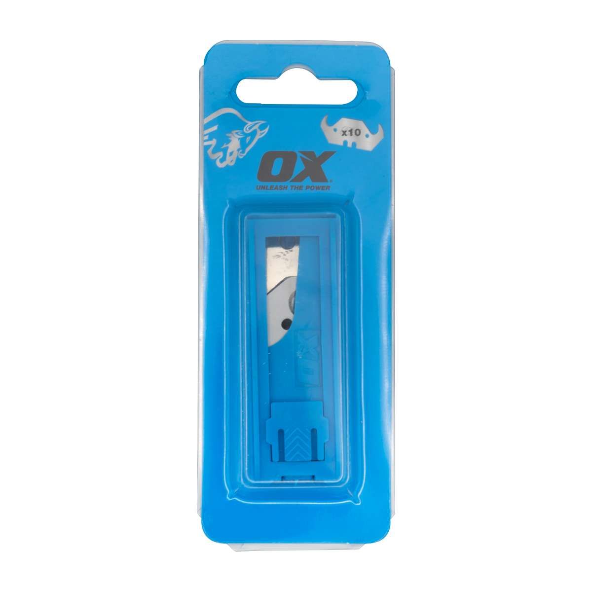 10-Pack Heavy Duty Replaceable Hooked Knife Blades for Tough Materials