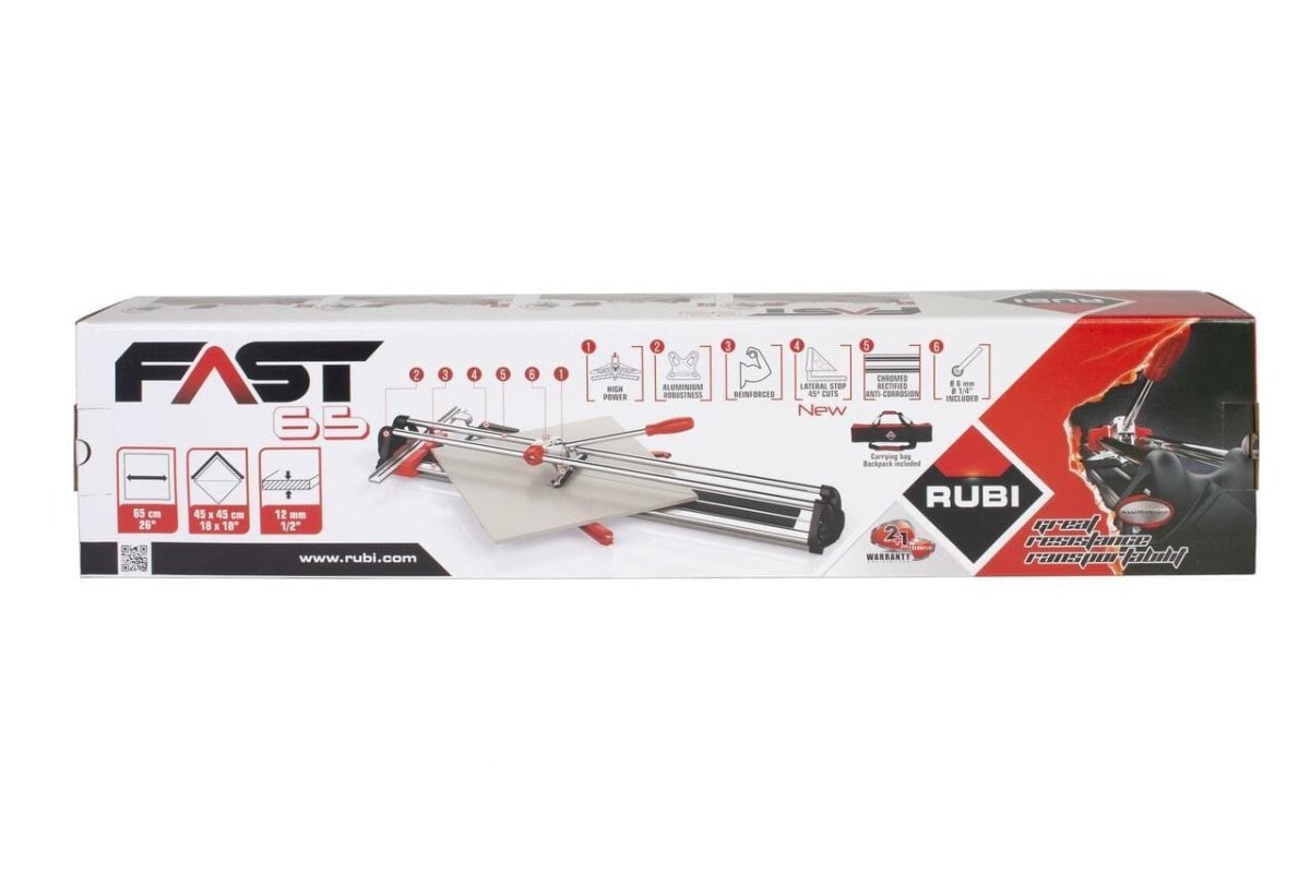 Rubi Fast Standard Tile Cutters: Lightweight and Versatile for Ceramic Tiles