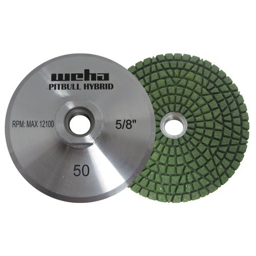 Weha Pitbull Hybrid Diamond Resin Grinding and Polishing Cup Wheel for Stone Materials