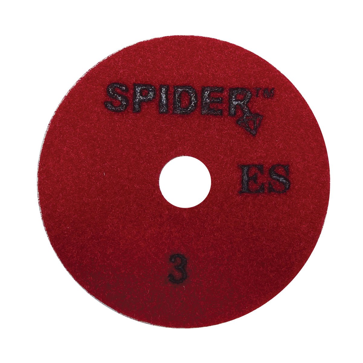 Spider™ Professional 3 - Step ES Wet - Use Polishing Pads for Multiple Stone Types