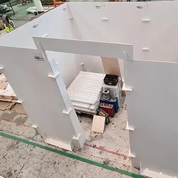 Trimaco's SpeedyRoom™ Temporary and Modular Wall System Kit for Multiple Industries