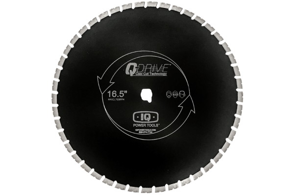 16.5-inch Q-Drive Silent Core Combination Masonry Cutting Blade
