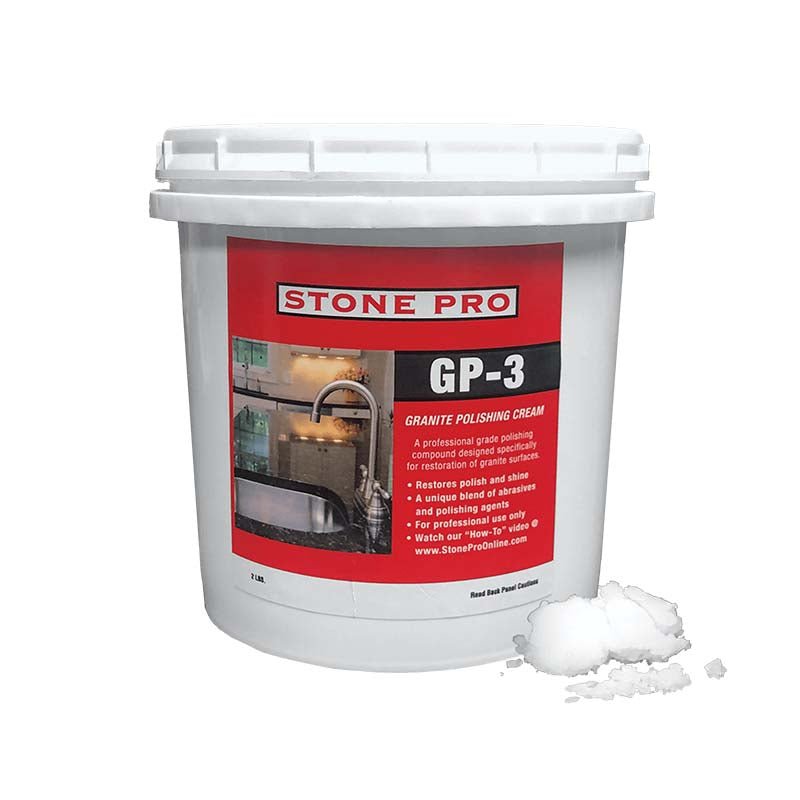 Professional Stone Pro GP3 Granite Surface Polishing Compound