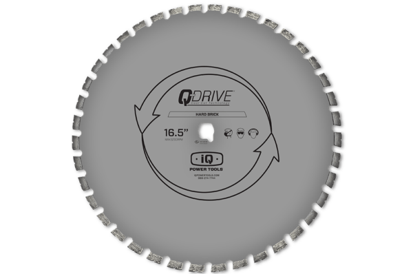 16.5-inch Q-Drive High-Performance Brick Cutting Blade