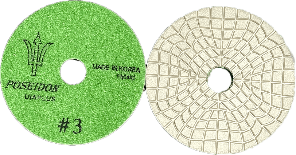 Premium 3-Step Poseidon Pads for High - Quality Quartz Polishing