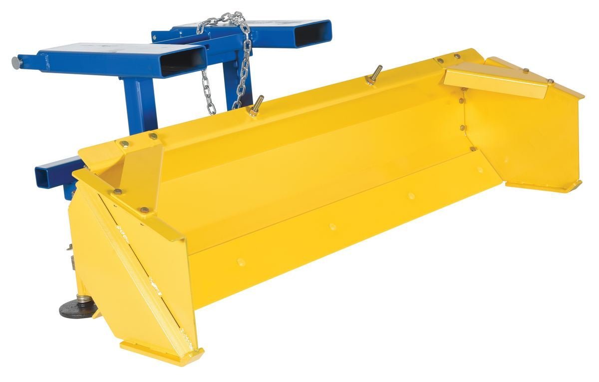 Heavy - Duty Forklift - Mounted Snow Plow with 72 - inch Blade