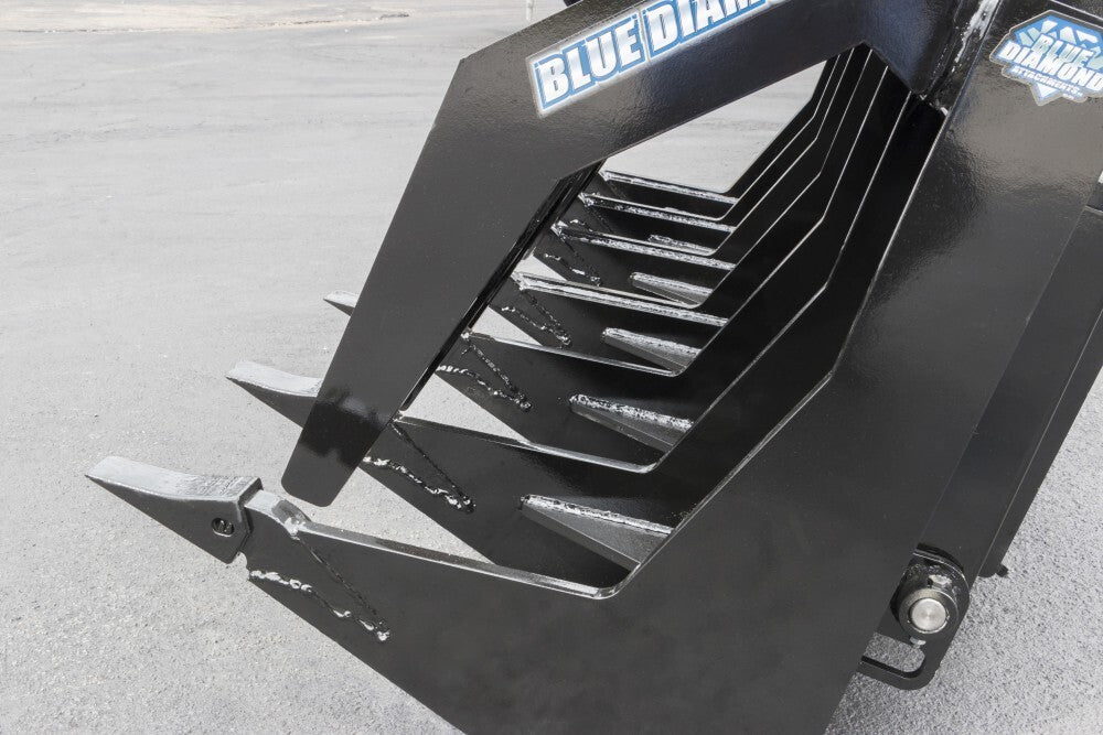 Heavy - Duty Blue Diamond Grapple Rake for Demanding Projects