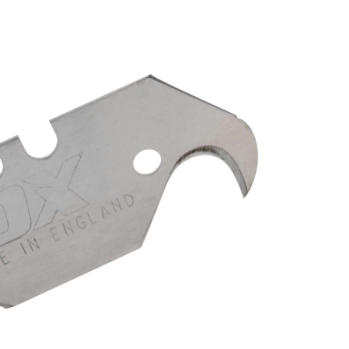 10-Pack Heavy Duty Replaceable Hooked Knife Blades for Tough Materials