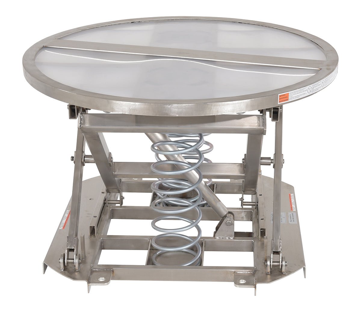 High - Quality Spring - Operated Scissor Tables for Distribution and Shipping