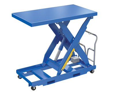 Highly Portable Electric Hydraulic Lift Table for Heavy Equipment Handling
