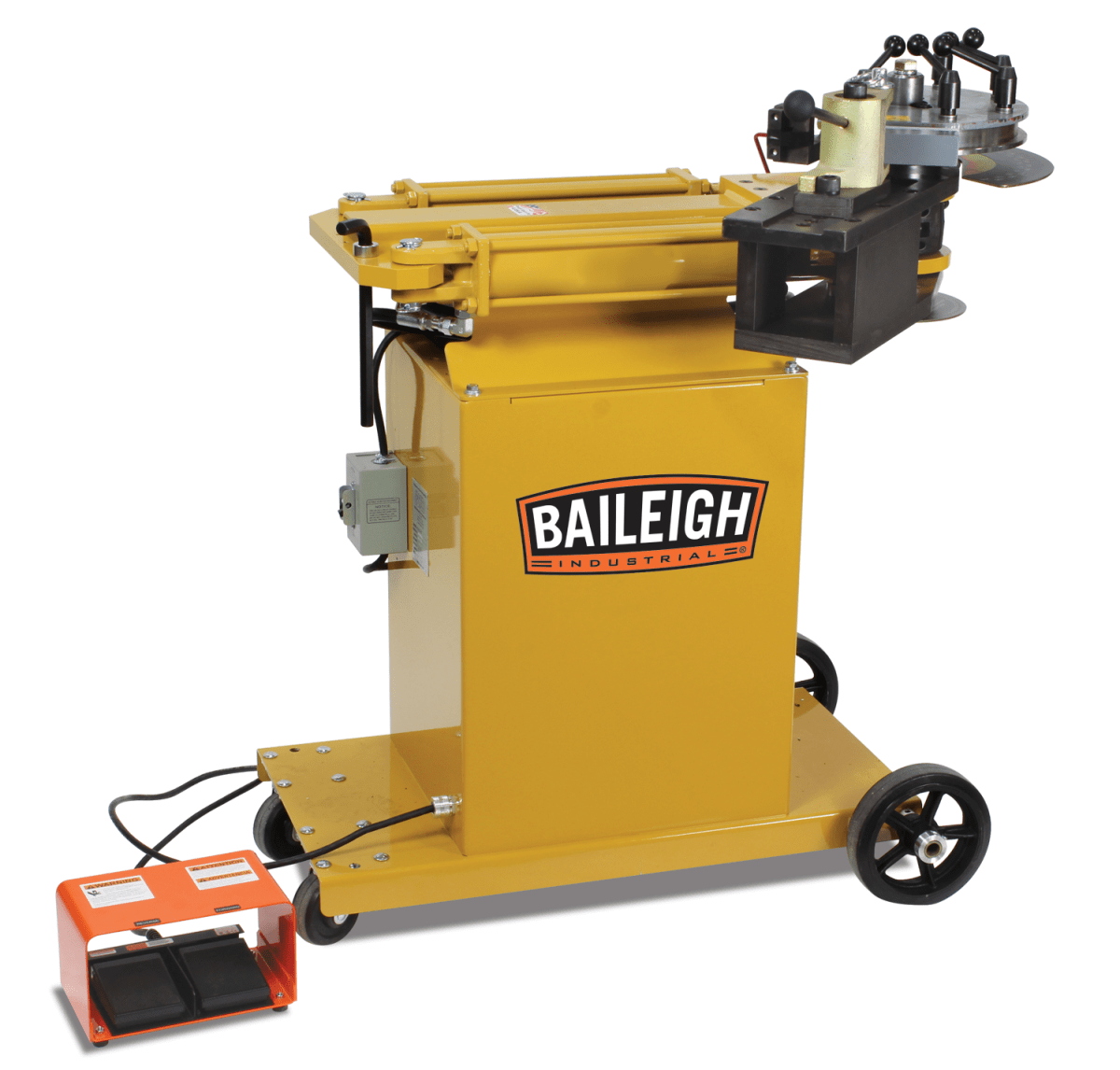 Hydraulic Aluminum Pipe Bender - Baileigh RDB-150-AS with Auto - Stop Feature