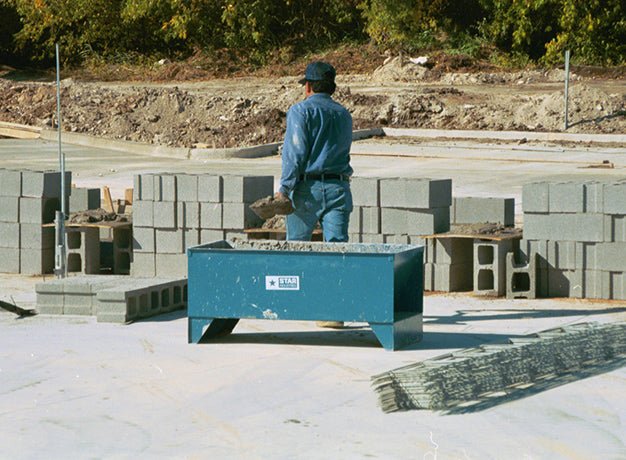 Star Industries Heavy Duty Forklift Mortar Tubs with High Capacity