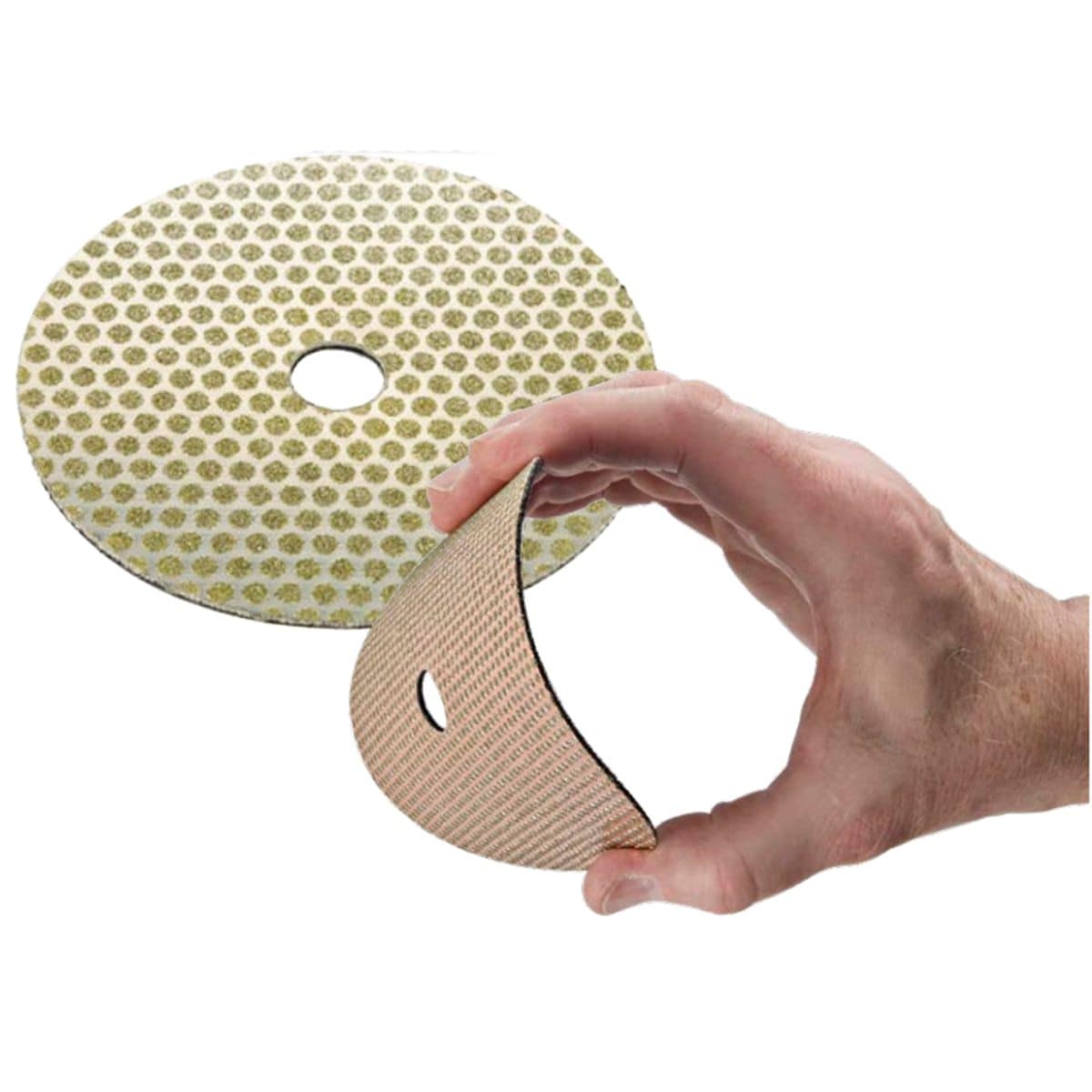 StonePro High - Quality Electroplated Flexible Honing Pads for Contoured Surfaces