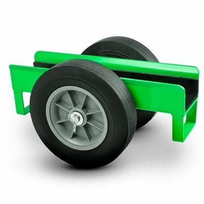 Nu-Wave Heavy-Duty Steel Door/Panel Dolly with 10 Duraflex Cushion Rubber Casters